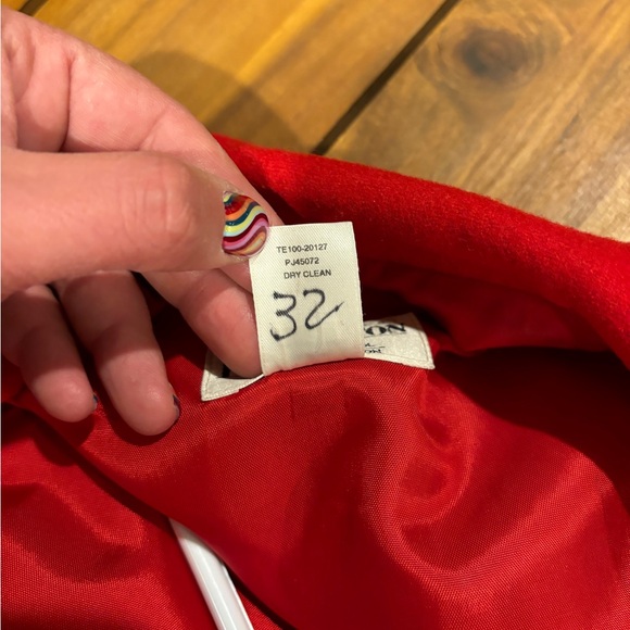 Vintage red Pendleton bomber jacket women’s size large 100% wool - Picture 5 of 7